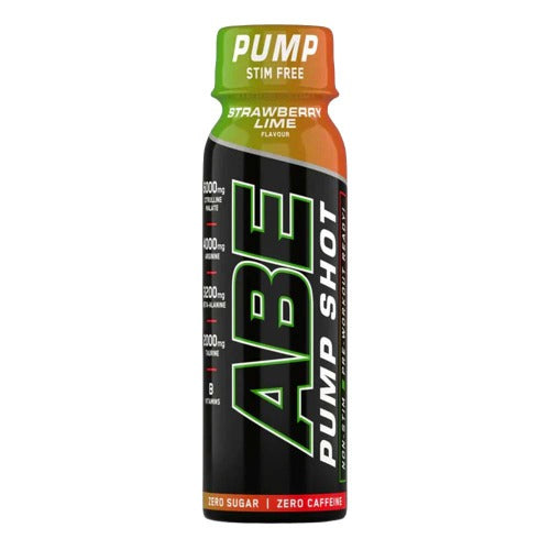 ABE Pump Pre Workout Shots - Stim Free , 100 ML