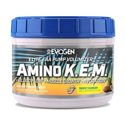 Evogen Amino K.E.M. EAA, Tropical Thunder, 464g