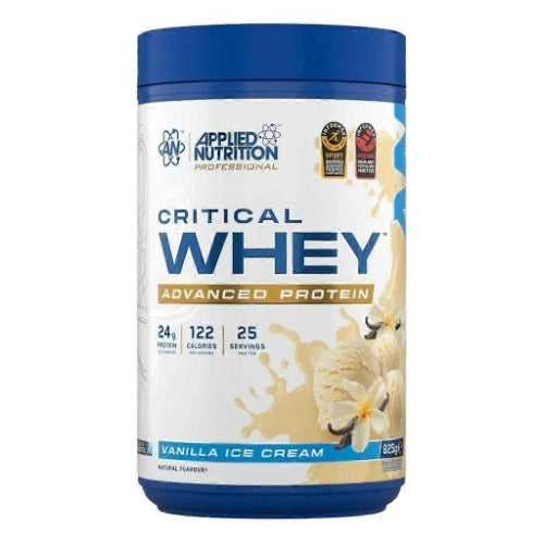 Applied Nutrition Critical Whey Protein Powder  825g  Vanilla Ice Cream