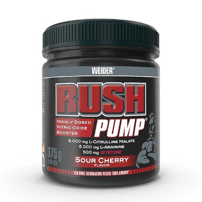 Weider Rush Pump (375g) Sour Cherry Flavour.