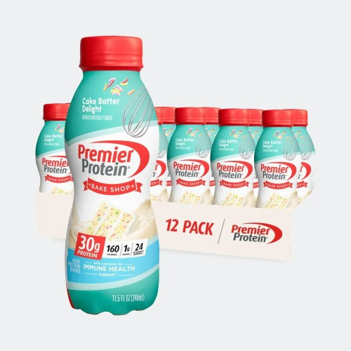 Premier Protein Shake 11.5oz  cake batter  - 30g Protein