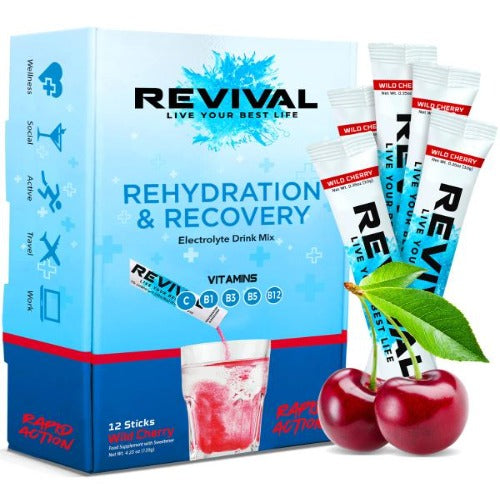 Revival Shots Rapid Rehydration Electrolytes Powder