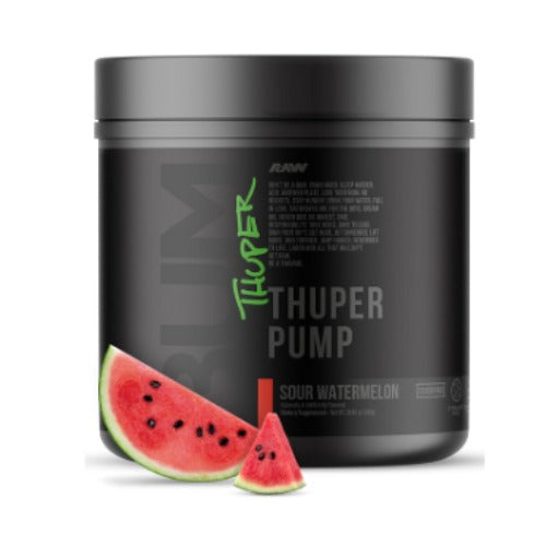 Raw Nutrition, Bum, Thuper Pump  Sour Watermelon 580 g