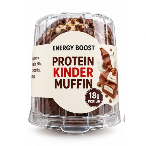 Pure delight energy boost 18 g protien muffin