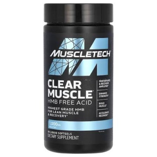 Muscletech Clear Muscle  Free Acid Highest Grade HMB  1000mg
