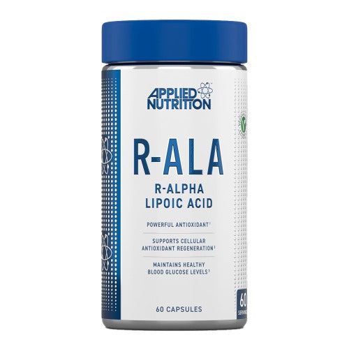 Applied Nutrition R-ALA, 60 Capsules, Powerful Antioxidant, Maintains Healthy Blood Glucose Levels