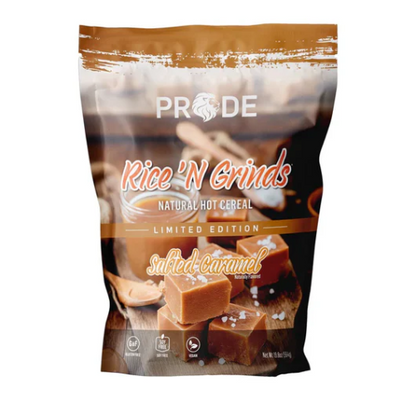 Pride Foods Rice ‘N Grinds Salted Caramel  ( Cream of Rice )