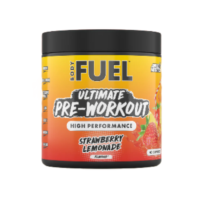 BodyFuel  Ultimate Pre-Workout Strawberry lemonade 320g (40 Servings)