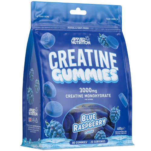 Pure Creatine Gummies Blue Raspberry (20 Servings)