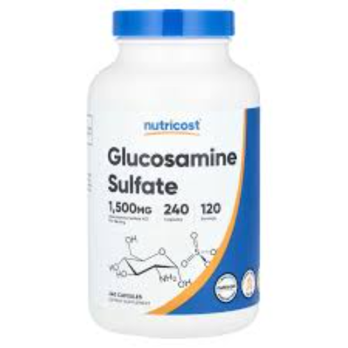 Nutricost Glucosamine Sulfate 750Mg, 240 Capsules (1500Mg Per Serving)