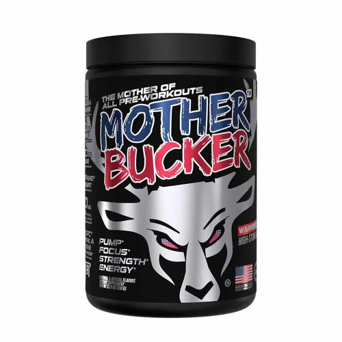 Bucked Up Mother Bucker Pre-Workout Blue raz / lime / cherry 20 serving