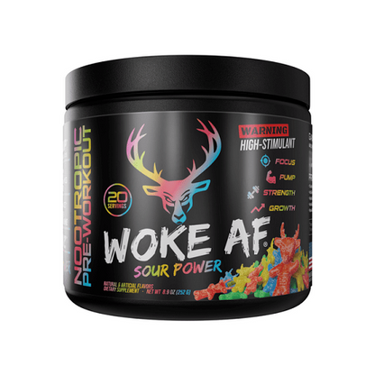 Bucked Up Woke AF Pre Workout  sour bucks