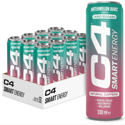 Cellucor C4 Smart Energy,  Pre Workout Energy, 355ml,Watermelon Burst , 1 pc