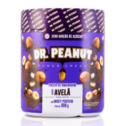 DR. PEANUT Butter Hazelnut Whey Protein Added Creamy Butter for Snacks