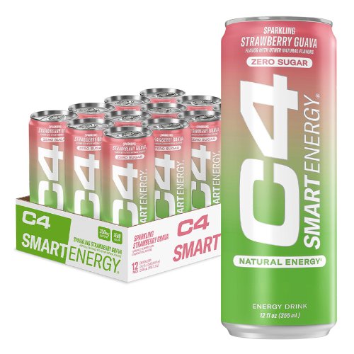 C4 Rtd Smart Energy 355ml Strawberry Guava 1 pc