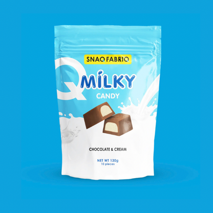 SNAQ FABRIQ - Milky Candy Chocolate and Cream 130g