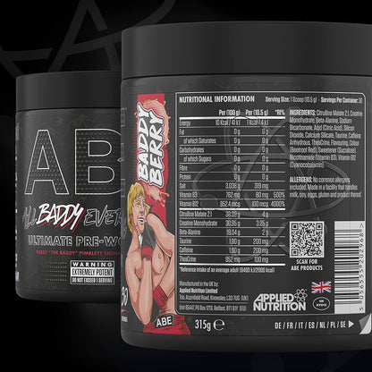Applied Nutrition - ABE Pre Workout Baddy Berry 315 g