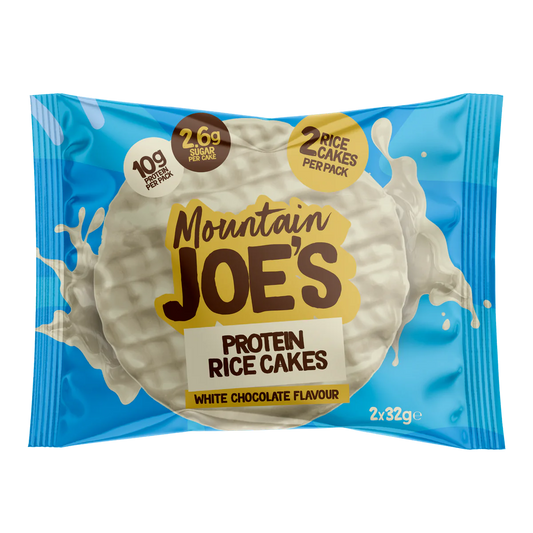 Montain Joe’s - rice cakes protein white chocolate 2x32g