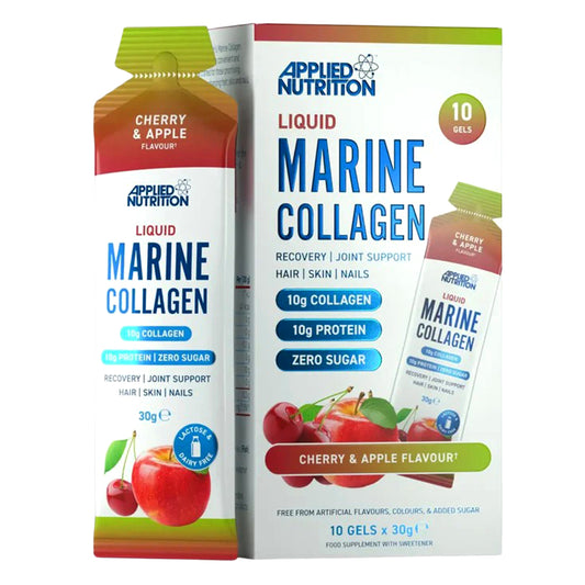 Applied Nutrition Liquid Marine Collagen Supports Bones & Joints 10 packs