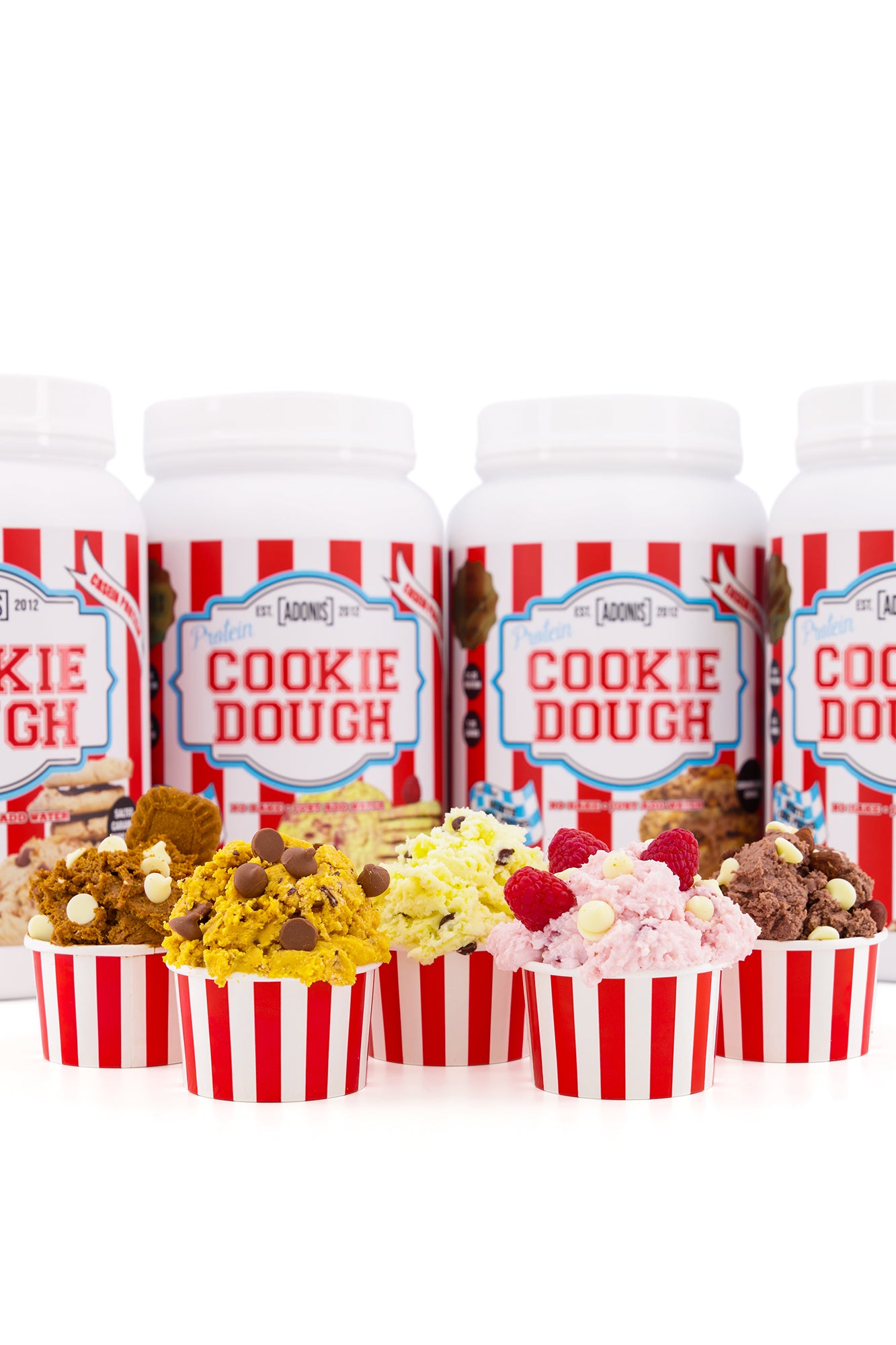 PROTEIN COOKIE DOUGH (Casein Protein) – Caramelised Cookie 400g