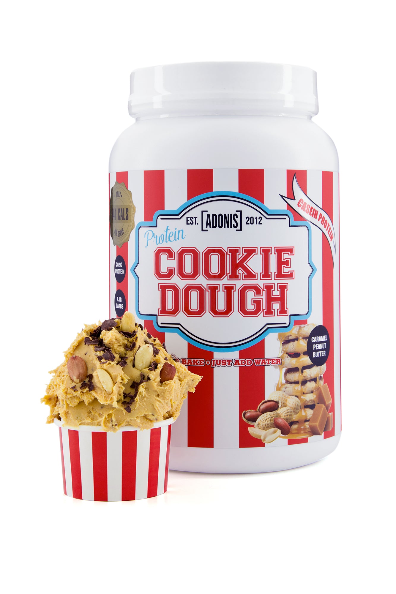 Adonis Cookie  Dough  – Caramel Peanut Butter 1kg