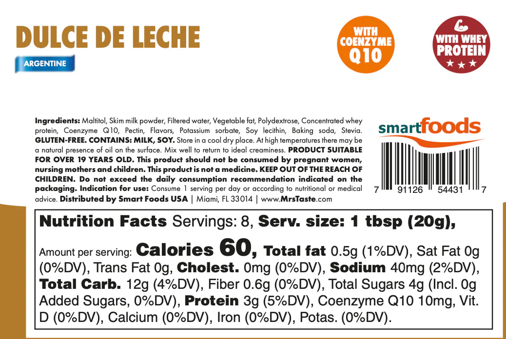 Mrs. Taste Dulce De Leche Spread - 5.6oz