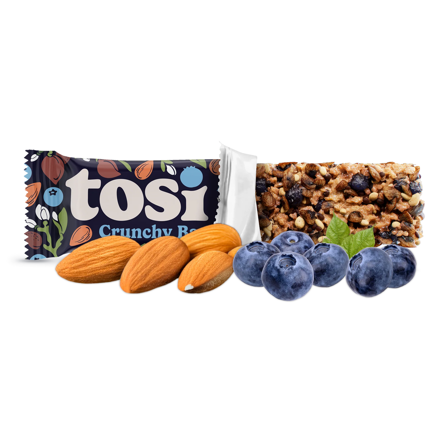 Tosi crunchy bars  28 g