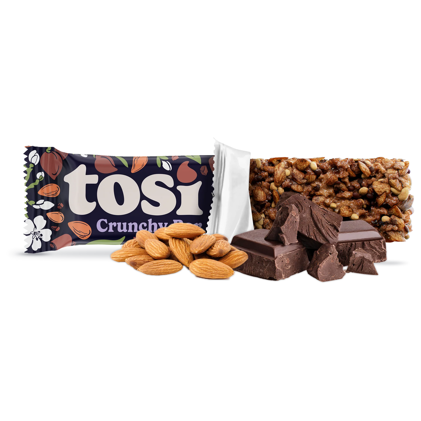 Tosi crunchy bars  28 g