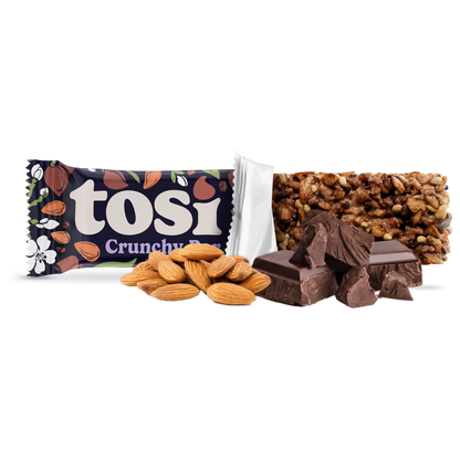 Tosi crunchy bars  28 g