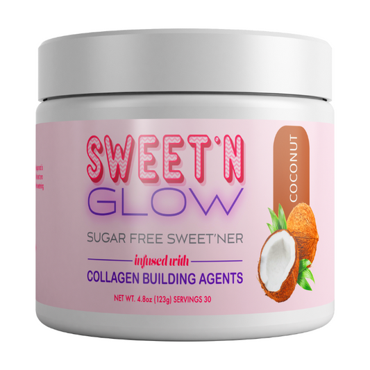 Sweet'N'Glow - Coconut Sweetener & Collagen Building Agents 30 SRV