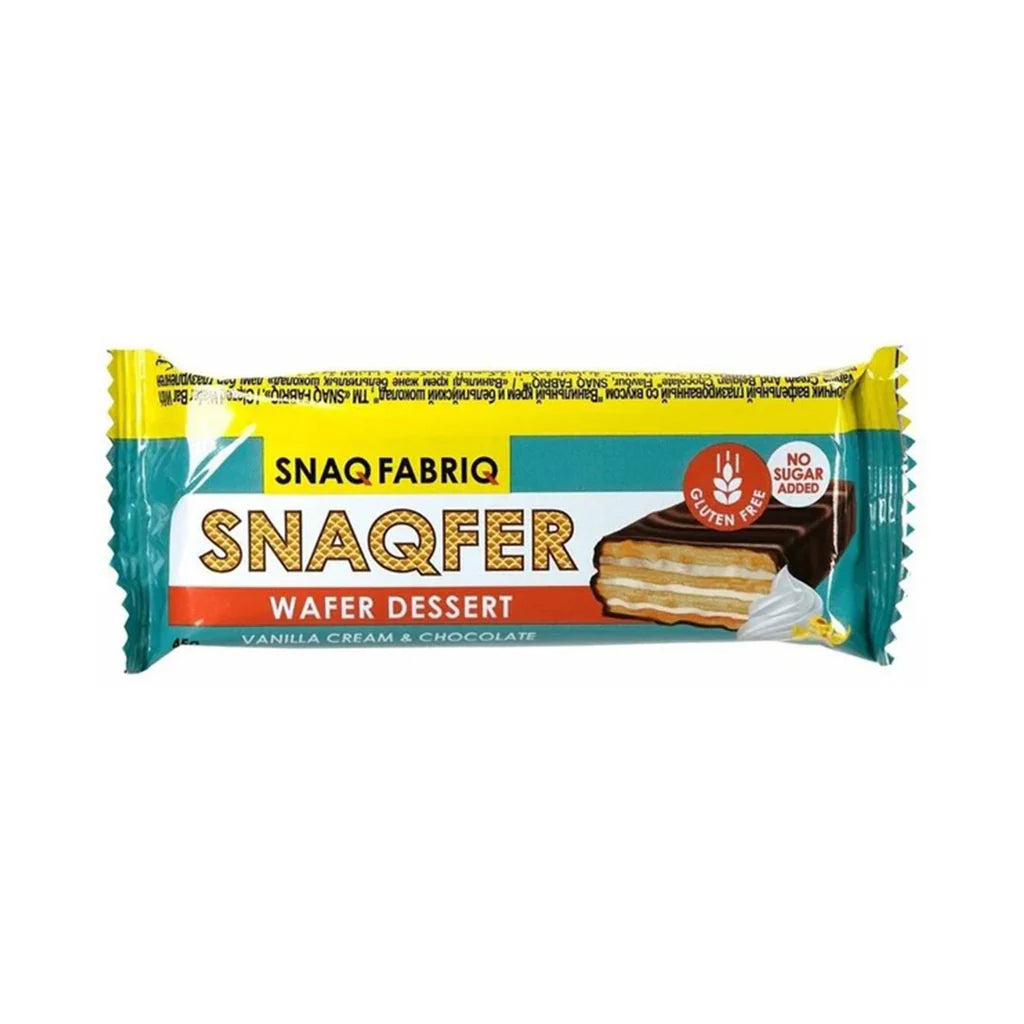 SNAQ FABRIQ - Snaqfer Wafer Dessert Hazelnut Cream & Chocolate 45g