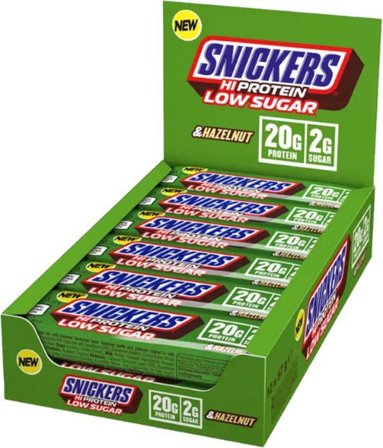 Snickers Low Sugar Snickers Hi-Protein Bar 12x57g