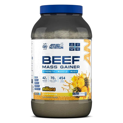 Applied Nutrition Beef Mass Gainer  3 Kg, 42 g Beef Protein