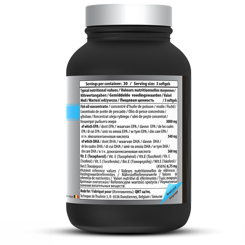 QNT - OMEGA 3 - 3000 MG | 90 SOFTGELS