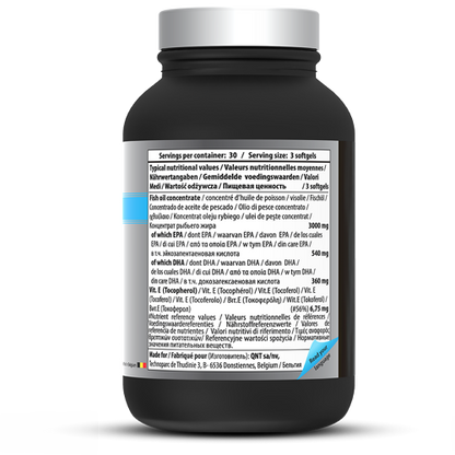 QNT - OMEGA 3 - 3000 MG | 90 SOFTGELS