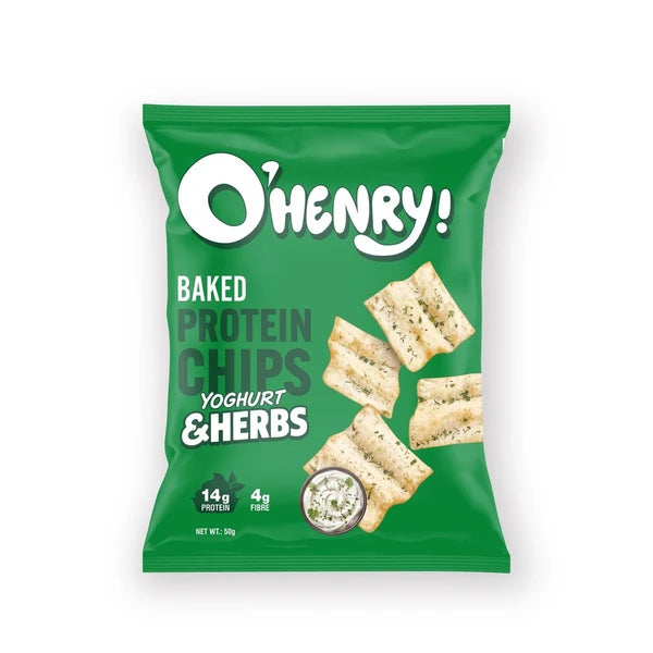 O'HENRY BAKED PROTEIN CHIPS
