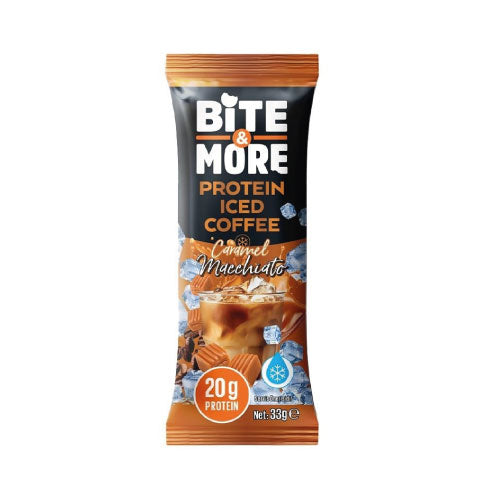 Bite & More Protein Iced Coffee - caramel machiato