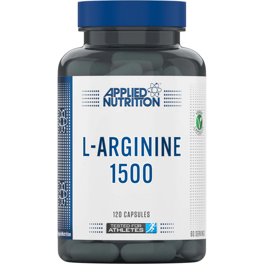 Applied Nutrition L-Arginine, 1500 mg, 120 Capsules