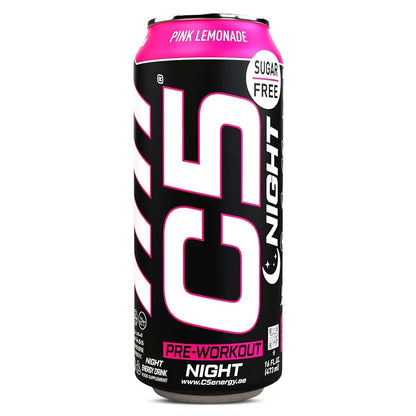 C5 Night Pre-workout Athletes Drink, Energy Flavour, 473 Ml
