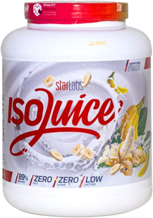 STARLABS Iso Juice Banana Isolate Protein - 45 Servings