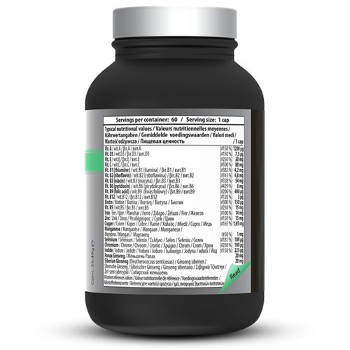 QNT - MULTIVITAMIN MEN'S | 60 CAPS VEGAN