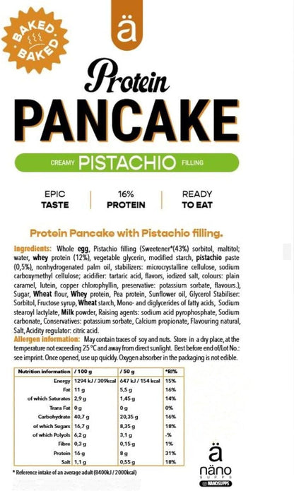 Nano - Box pistachio Protein Pancake