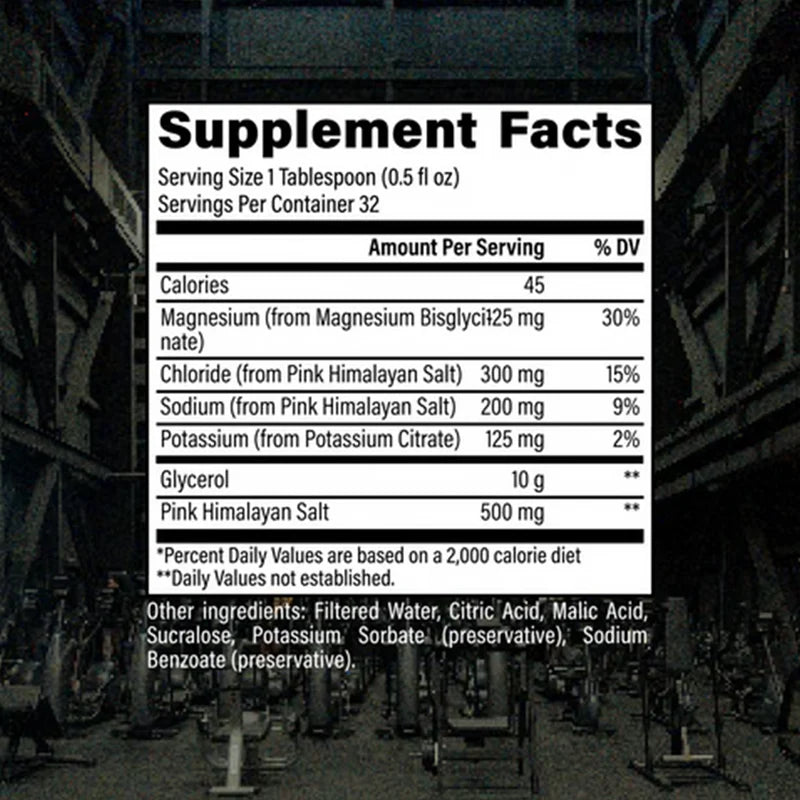 RAW Liquid Glycerol Workout  32 Servings